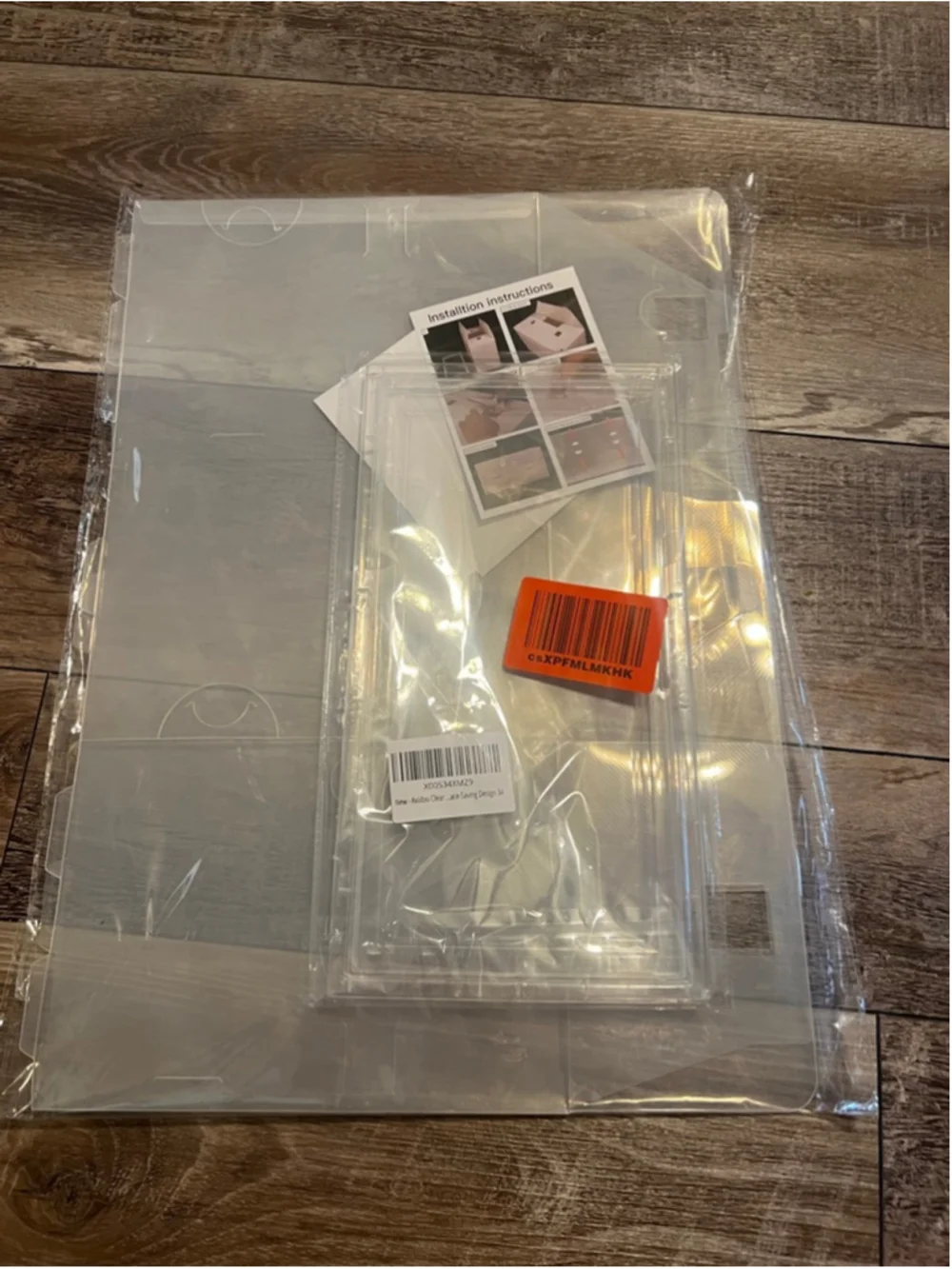 NEW Clear Hat Storage Box One Size